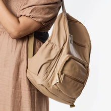Load image into Gallery viewer, Chloe Nappy Backpack Tan