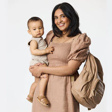 Load image into Gallery viewer, Chloe Nappy Backpack Tan
