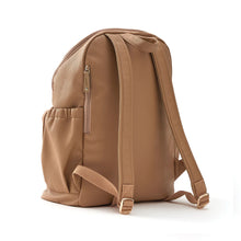 Load image into Gallery viewer, Chloe Nappy Backpack Tan

