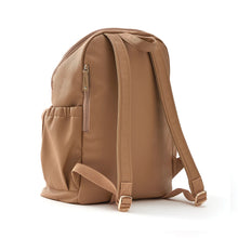Load image into Gallery viewer, Chloe Nappy Backpack Tan