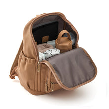 Load image into Gallery viewer, Chloe Nappy Backpack Tan