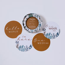 Load image into Gallery viewer, Snuggle Hunny Kids Reversable Milestone Cards