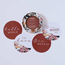 Load image into Gallery viewer, Snuggle Hunny Kids Reversable Milestone Cards