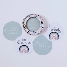 Load image into Gallery viewer, Snuggle Hunny Kids Reversable Milestone Cards