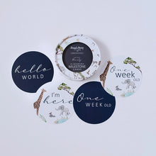 Load image into Gallery viewer, Snuggle Hunny Kids Reversable Milestone Cards