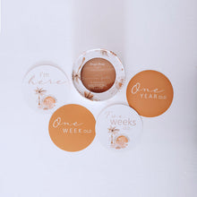 Load image into Gallery viewer, Snuggle Hunny Kids Reversable Milestone Cards