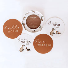 Load image into Gallery viewer, Snuggle Hunny Kids Reversable Milestone Cards