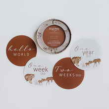 Load image into Gallery viewer, Snuggle Hunny Kids Reversable Milestone Cards