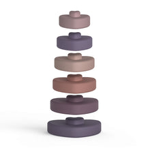Load image into Gallery viewer, Silicone Stacking & Learning Tower- HEART