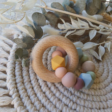 Load image into Gallery viewer, Mono Wooden Teething Toy (Multi Colour)