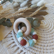 Load image into Gallery viewer, Mono Wooden Teething Toy (Multi Colour)