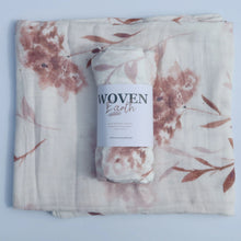 Load image into Gallery viewer, Organic Cotton Muslin Wrap Printed
