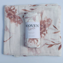 Load image into Gallery viewer, Organic Cotton Muslin Wrap Printed