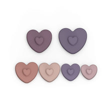 Load image into Gallery viewer, Silicone Stacking & Learning Tower- HEART