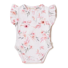 Load image into Gallery viewer, SHK Camille Organic Short Sleeve Bodysuit
