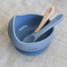 Load image into Gallery viewer, Silicone Suction Feeding Bowl & 2 Spoons