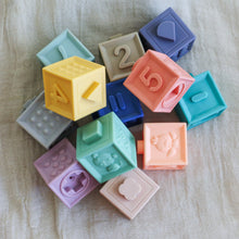 Load image into Gallery viewer, Silicone Stacking & Learning Blocks