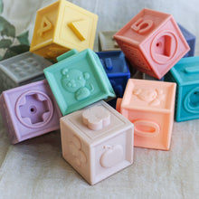 Load image into Gallery viewer, Silicone Stacking & Learning Blocks