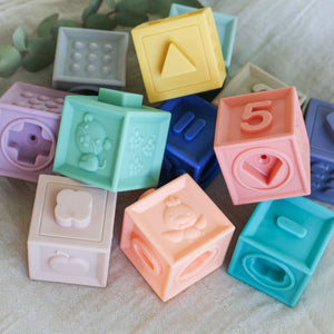 Silicone Stacking & Learning Blocks