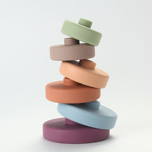 Load image into Gallery viewer, Stacking & Learning Tower- ROUND