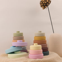 Load image into Gallery viewer, Stacking & Learning Tower- ROUND