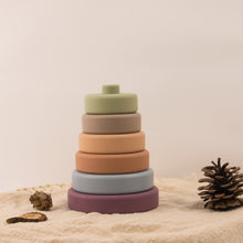 Load image into Gallery viewer, Stacking & Learning Tower- ROUND