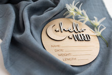 Load image into Gallery viewer, Birth Announcement Discs