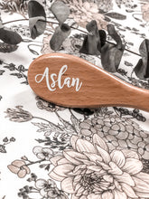Load image into Gallery viewer, Personalised Wooden Baby Brush