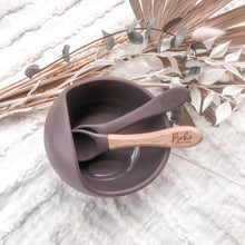 Load image into Gallery viewer, Silicone Suction Feeding Bowl & 2 Spoons