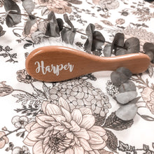 Load image into Gallery viewer, Personalised Wooden Baby Brush