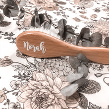 Load image into Gallery viewer, Personalised Wooden Baby Brush