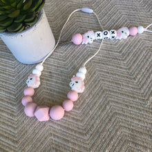 Load image into Gallery viewer, Unicorn Necklace & Keyring Set
