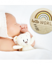 Load image into Gallery viewer, Birth Announcement Discs