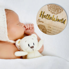 Load image into Gallery viewer, Birth Announcement Discs