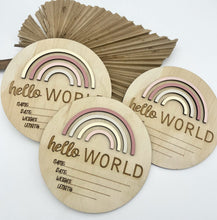 Load image into Gallery viewer, Birth Announcement Discs