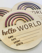 Load image into Gallery viewer, Birth Announcement Discs