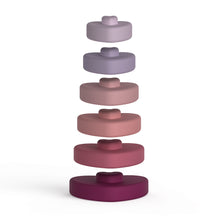 Load image into Gallery viewer, Silicone Stacking & Learning Tower- HEART