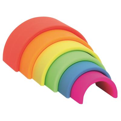 Silicone Neon 6piece rainbow- Dena Toys