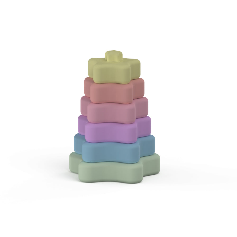 Silicone Stacking & Learning Tower- STAR