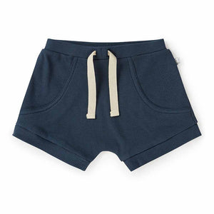 SHK Navy Organic Shorts