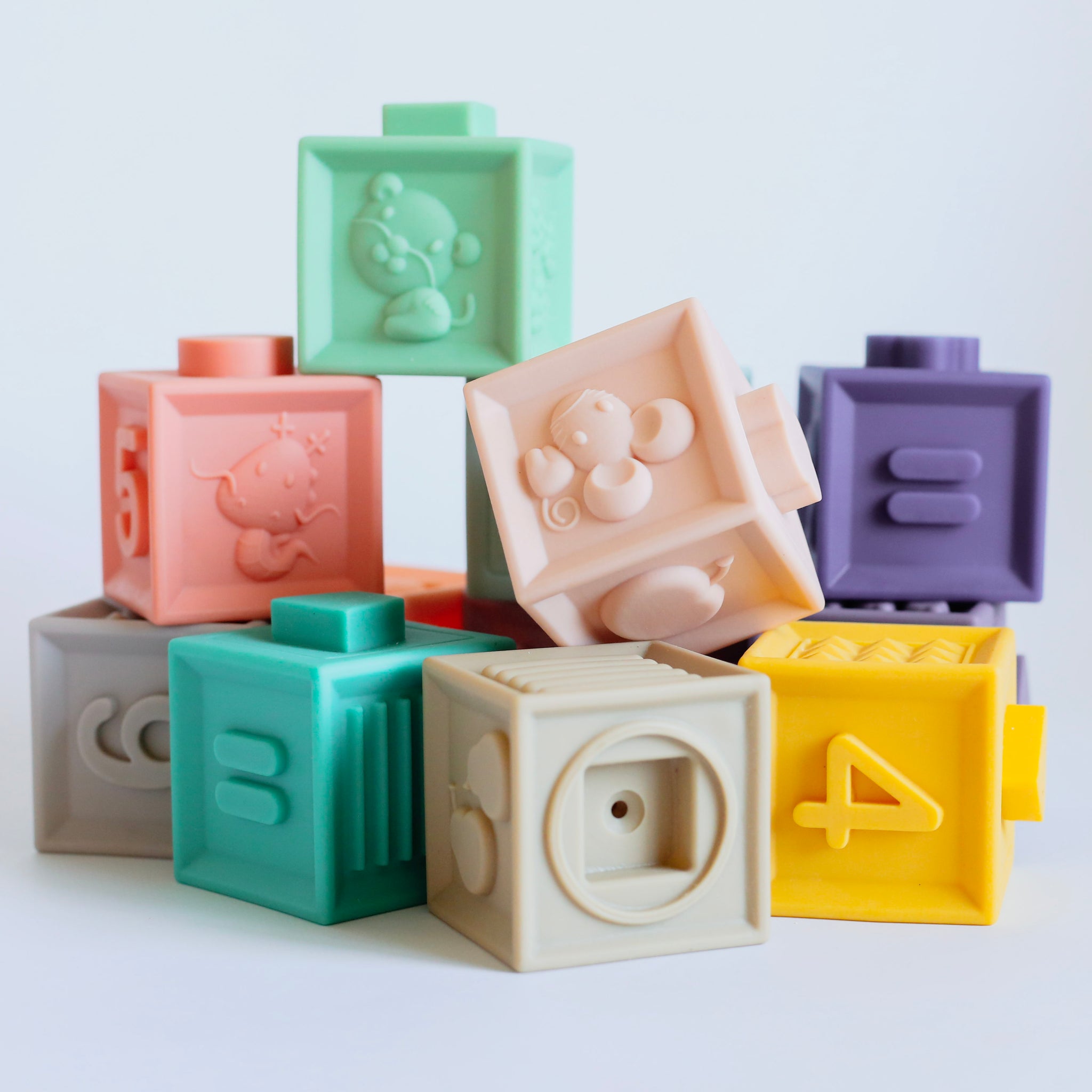 Silicone Stacking & Learning Blocks – Boho Wild Child